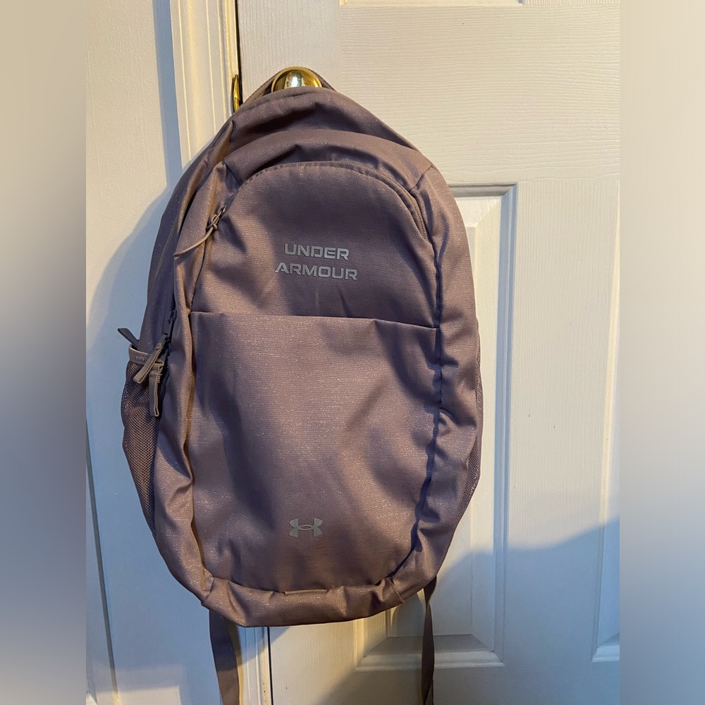 Under Armour Lavender Athletic Gym School Backpack